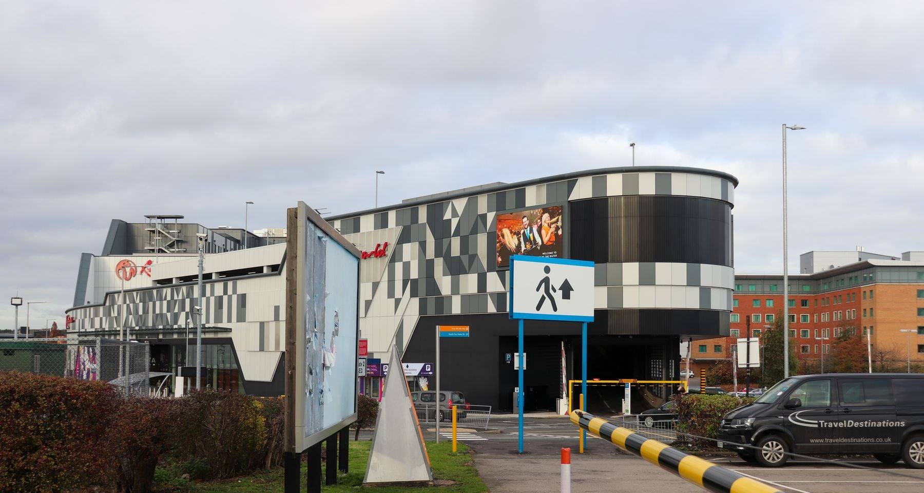 The Resorts World Birmingham leisure complex next to the NEC